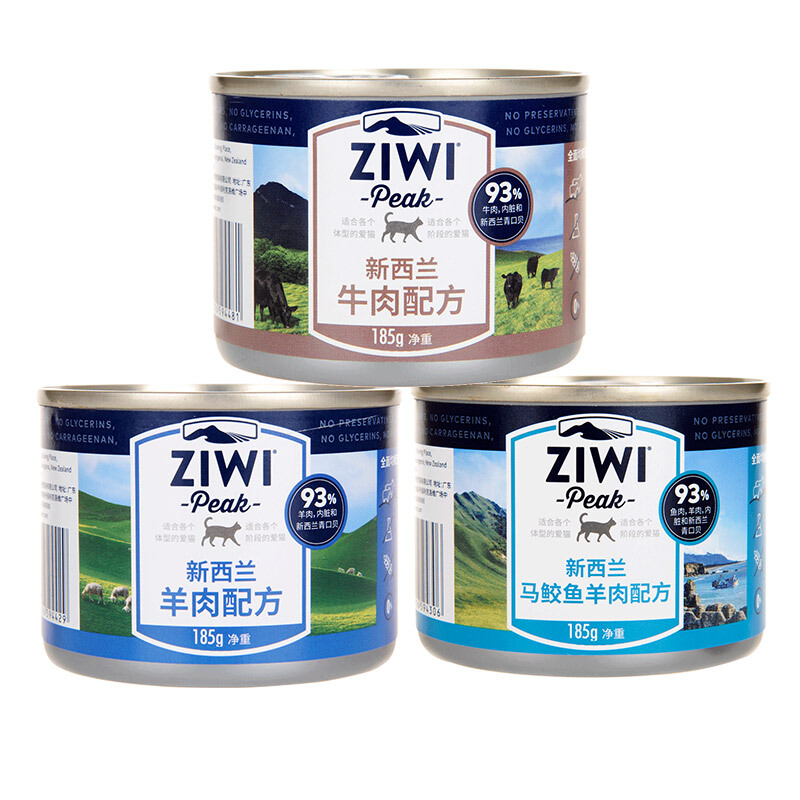 巅峰 猫罐混合口味 185g×6罐 (鹿肉除外)