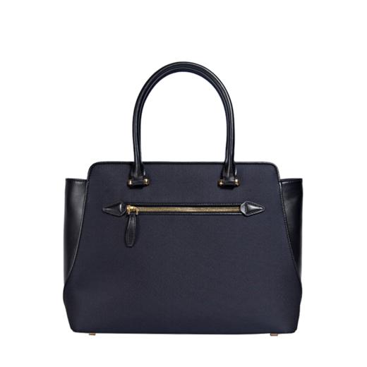 SAINTJOY/上久楷 女士宋锦拎包 深蓝粉牡丹  深蓝色牡丹 BWS17A0901 商品图2