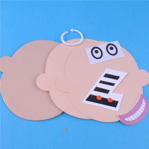 幼儿园课堂手工DIY创意手工，五官认识材料包 商品图1