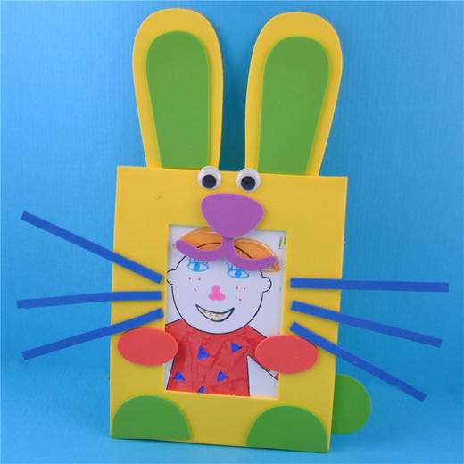 EVE动物相框材料包 幼儿园课堂手工DIY创意手工 商品图4