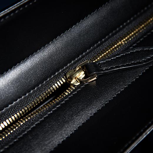 SAINTJOY/上久楷 女士宋锦拎包 深蓝粉牡丹  深蓝色牡丹 BWS17A0901 商品图4