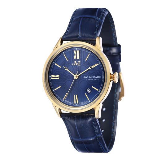 英国jamesmccabe凯尔特十字复古机械自动腕表