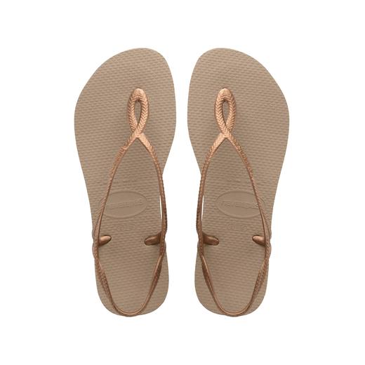 夏天怎能没有一双哈瓦那 巴西havaianas凉鞋luna系列 舒适与优雅的