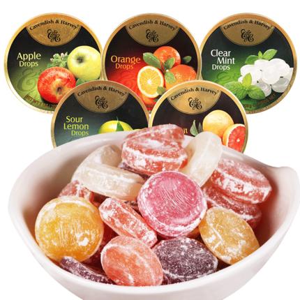 德国嘉云罐装水果铁盒硬糖 商品图2