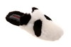 【张静初同款】sheme熊猫绒绒女士羊羔毛平底拖鞋黑白色 商品缩略图0