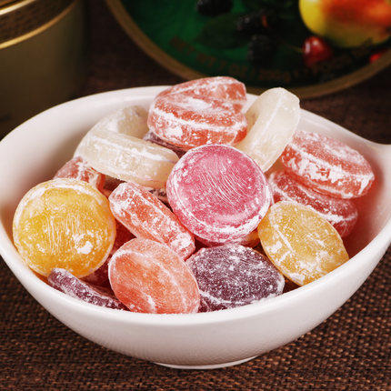 德国嘉云罐装水果铁盒硬糖 商品图1