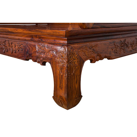 香枝木洋花罗汉床2件套101109202