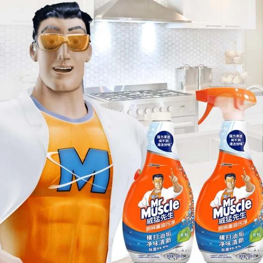 威猛厨房重油污净双包装1kg 商品图2