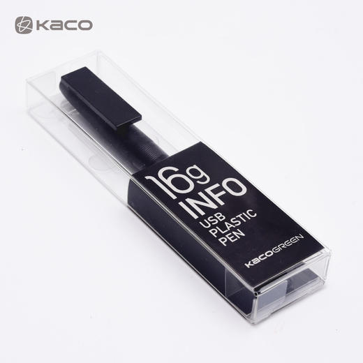 INFO 易存 16G U盘优盘 中性笔 (PET盒单支装） | KACO 商品图6