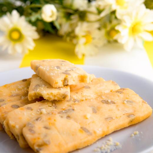 葵花杏仁饼干