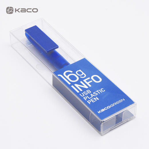 INFO 易存 16G U盘优盘 中性笔 (PET盒单支装） | KACO 商品图7