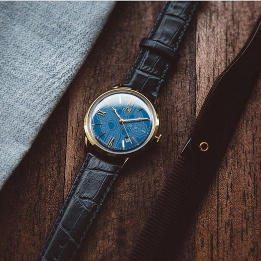 英国jamesmccabe凯尔特十字复古机械自动腕表