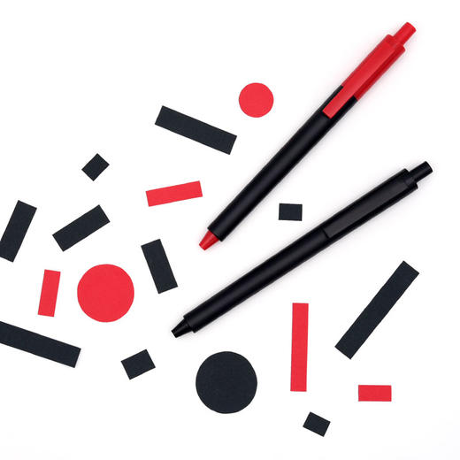【特惠】KACO SURFACE 秀丽喷砂磨砂笔杆 0.5黑色中性笔 商品图3