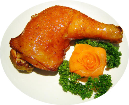 【大潮菜市】奥尔良鸡边腿(1个,半斤左右,多退少补)姐妹熟食