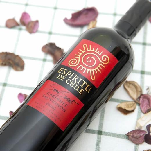 挚灵精选赤霞半甜红葡萄酒 750ml 商品图1