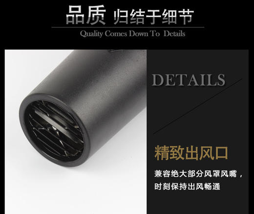 【家用电器】美发电吹风机1600W家用大功率理发店吹风机 代发吹风筒礼品电器 商品图6