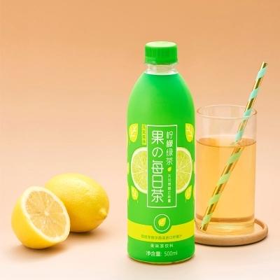元气森林柠檬绿茶500ml 商品图2