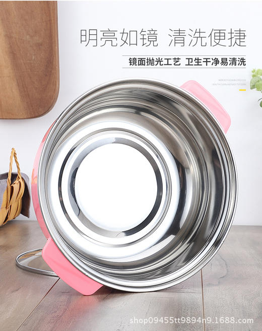 【家用电器】韩式节能电热锅电煮锅 多功能电蒸锅防烫电热火锅学生宿舍锅 商品图5