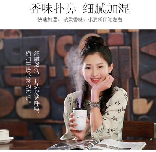 【家用电器】创意新款镜头香薰加湿器静音空气清新香味喷雾 商品图5