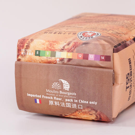 王后T55传统法式面包粉1kg 商品图3