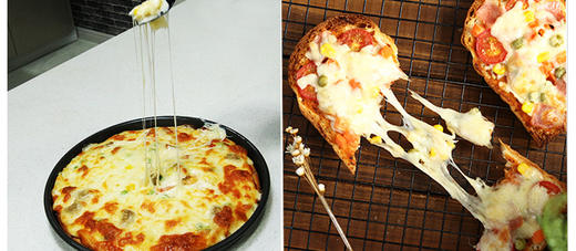 【食品酒水】 3kg拉丝奶油芝士奶酪 烘焙原料披萨 意面 焗饭 马苏里拉芝 商品图10