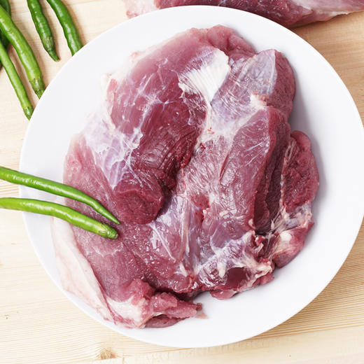 【冷冻】猪后腿肉-运输过程会解冻 商品图1