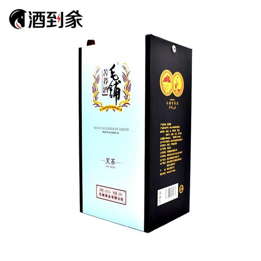 【清香型】42.8度毛铺苦荞酒黑荞500ML 商品图1