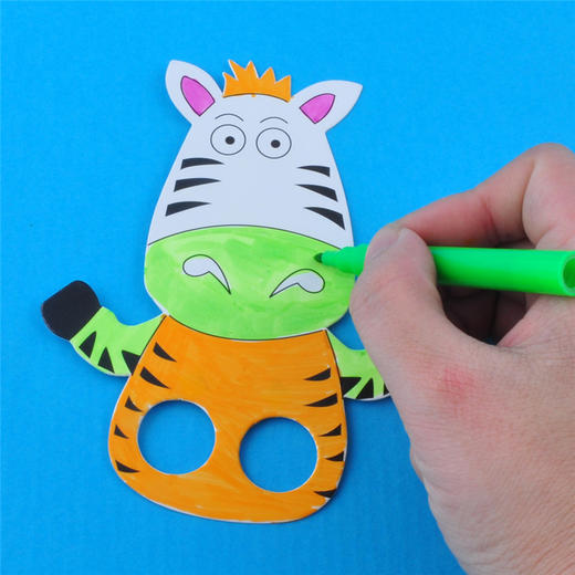 幼儿园课堂手工DIY创意手工，动物手指偶材料包 商品图3