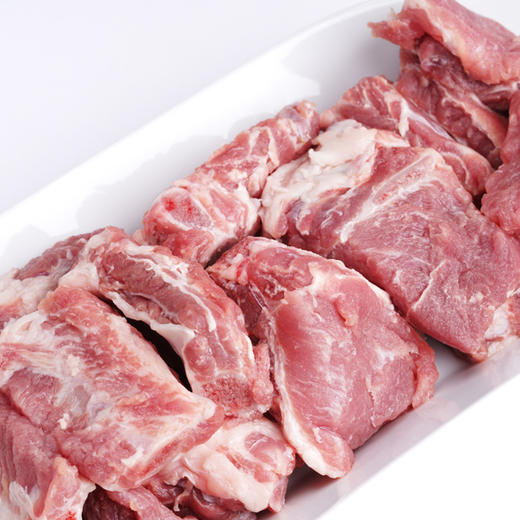 有机猪排骨腔肋排剁块混装500g 商品图2