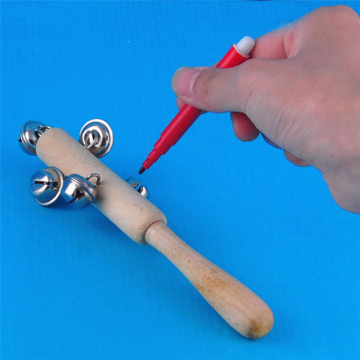 MEIKE美可【彩绘手摇铃】节日创意幼儿园手工制作美可diy推荐 商品图2