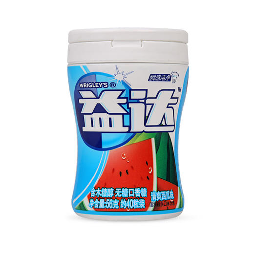 益达无糖口香糖清爽西瓜味56g 商品图0