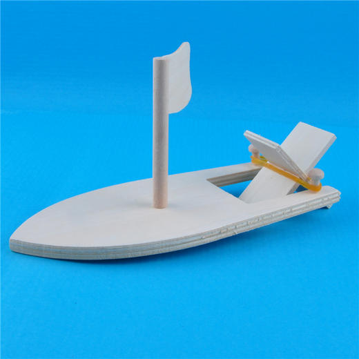 幼儿园课堂手工DIY创意手工 木质轮船材料包 商品图7