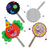 幼儿园课堂手工DIY创意手工本色拨浪鼓材料包不含配件 商品缩略图3