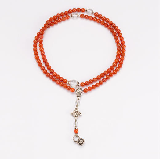 醍醐 南红玛瑙 银铃铛 佛珠 手串 毛衣链 商品图4