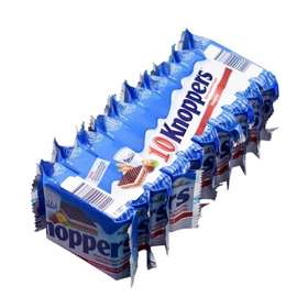 Knoppers牛奶榛子巧克力威化饼干10包装250g