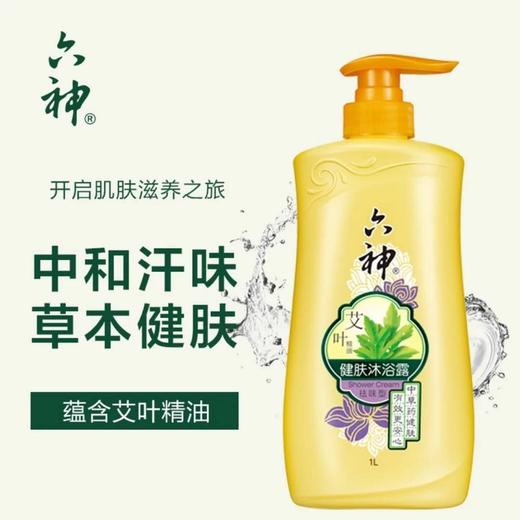 六神艾叶健肤沐浴露（祛味型）1L 商品图0