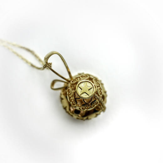 爱莎许愿工艺 金葫芦系列 金葫芦星币项链 商品图1