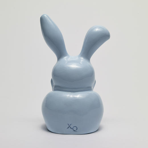 稀奇艺术瞿广慈作品mini版《兔比比》雕塑艺术品 迷你小号桌面摆件礼品 生日礼物 商品图4