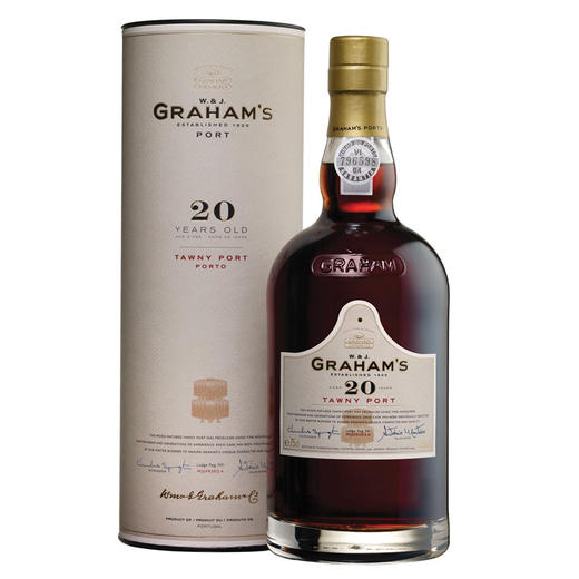 WS百大酒！ 鼎尖名家格兰姆Graham's 20年茶色波特酒加强甜葡萄酒 商品图4