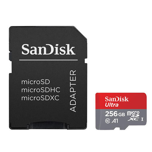 闪迪内存卡256g高速存储卡micro sd卡TF卡手机内存卡256g储存卡 商品图2