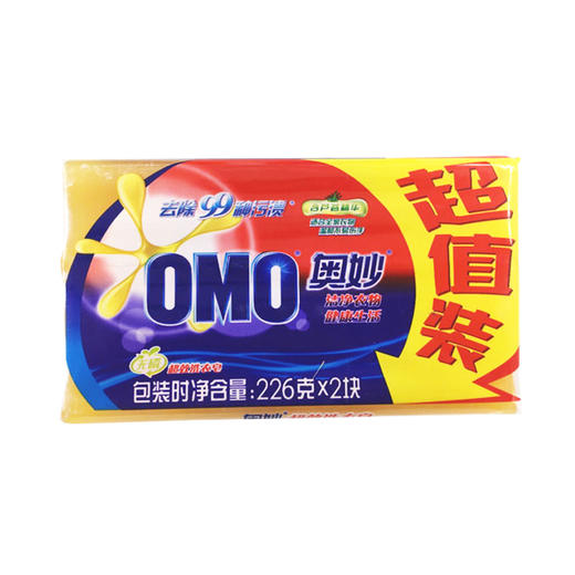 奥妙超效洗衣皂206克*2块 商品图0