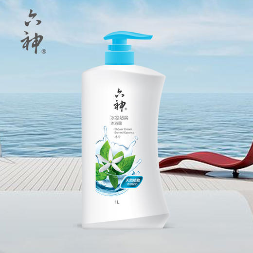 六神冰凉超爽沐浴露1L 商品图0