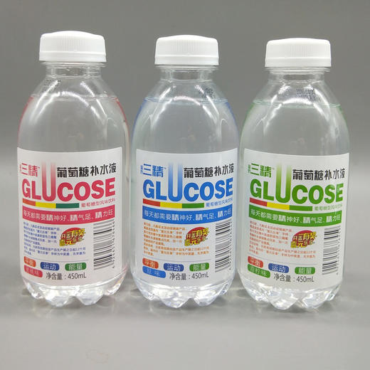 优利卡三精葡萄糖补水液450ml 商品图1