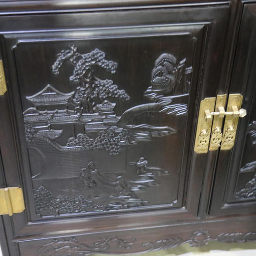 卢氏黑黄檀书房4件套北京君德益