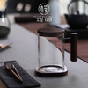【香茶需好器，好器衬香茶】创意木盖高硼硅玻璃泡茶杯，透明品茗花茶杯 商品缩略图3