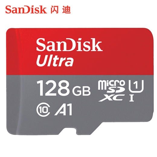 SanDisk闪迪128g手机内存卡高速通用手机储存卡高速内存储卡micro sd卡 tf卡存储卡128g 储存卡 商品图1