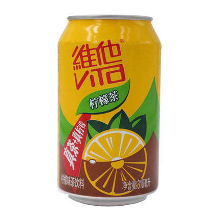 维他饮料听装（柠檬茶）310ml 商品图0