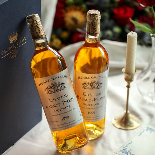 【520浓情贵腐礼盒】  苏玳一级庄哈宝普诺贵腐甜白葡萄酒1999 商品图2