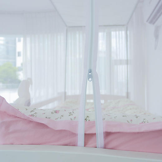 加密正开门拉链防尘清新蚊帐 商品图12