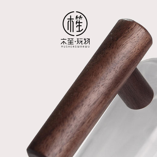 【香茶需好器，好器衬香茶】创意木盖高硼硅玻璃泡茶杯，透明品茗花茶杯 商品图6